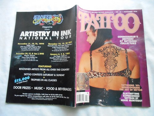 Tattoo magazine november - tattoo, 1994