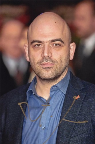 Roberto saviano signed photo - signed,