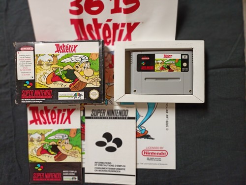 Asterix super nintendo snes - super,