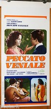 locandina film PECCATO VENIALE Laura Antonelli Alessandro Momo 1974 1a ediz.