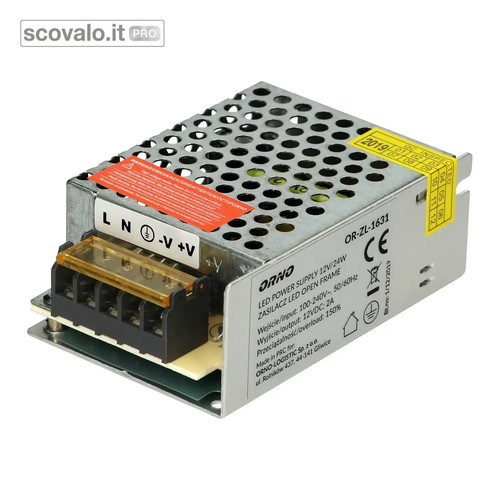 Alimentatore 12v led 24w - alimentatore,