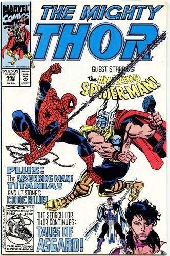 Thor 448 1992 marvel - thor, comics
