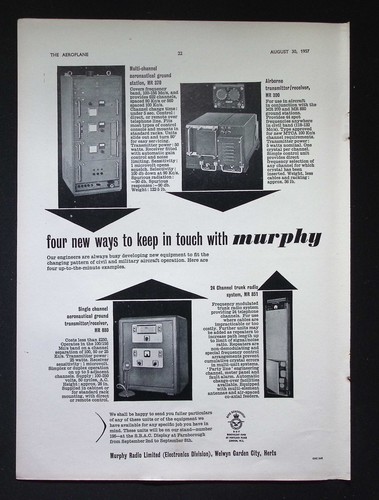 Original 1957 advert murphy - 1957,