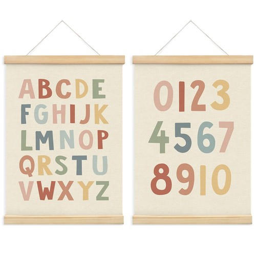 Poster alfabeto con cornice