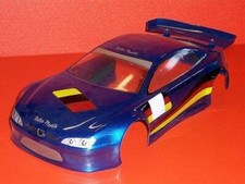 0406 - Carrozzeria Body RC scala 1/10 PEUGEOT 406 - RALLY touring + ALETTONE