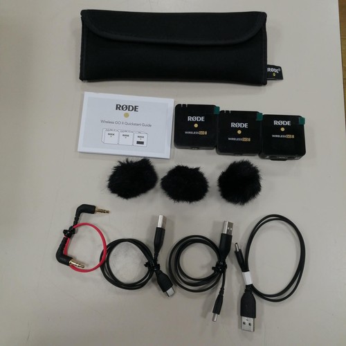 Rode wireless noir - go, ii