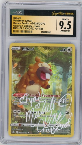 Cgc mint auto - mint, 10