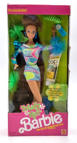 Bambola barbie totally hair - barbie,