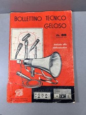 Bollettino Tecnico Geloso N