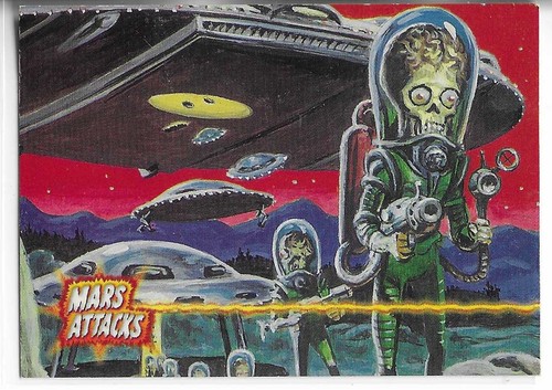 Topps mars attacks - attacks, archives