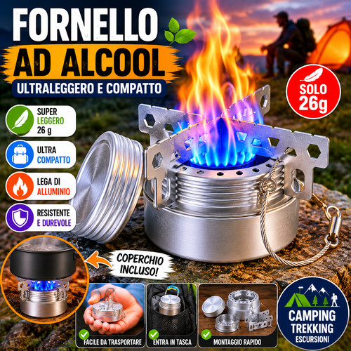 Fornello alcool - ad,