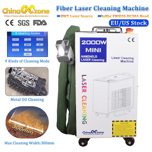 Macchina pulizia laser fibra