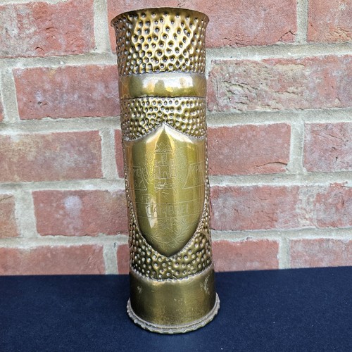 Ww1 trench art shell essex - ww1,