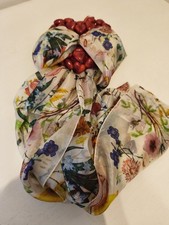 Sciarpa Fantasia Floreale 100%