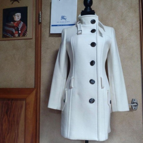 Cappotto lungo burberry blu - cappotto,