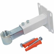 STAFFA TELESCOPICA A MURO PER VASO ESPANSIONE ATTACCO   1" ZINCATA