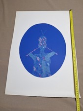 Piacenza litografia prova d'autore Foppiani 1972 