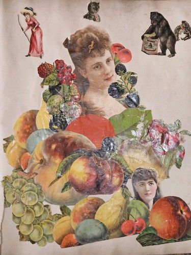 Antico album vittoriano