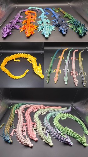 Drago flessibile - 3d,,