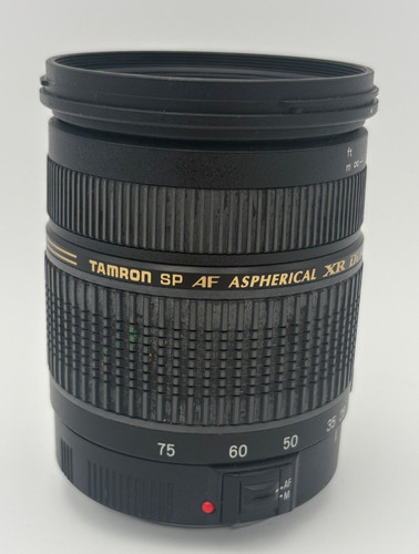 Tamron 75mm 8 - f/2.8, xr