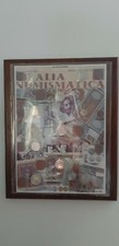 quadro con monete da