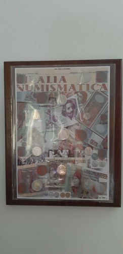 Quadro con monete - quadro,