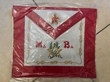 Grembiule maestro pelle - massoneria -