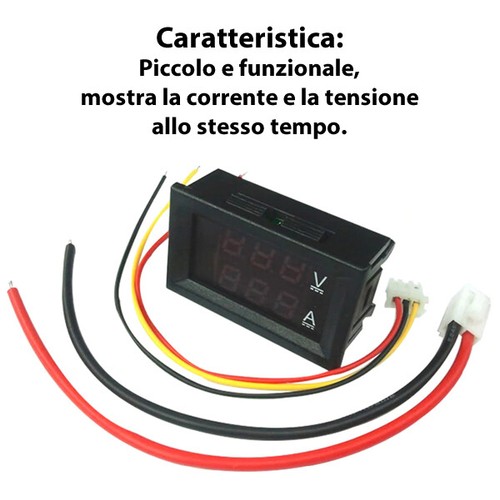 Doppio display digitale - doppio, 100v