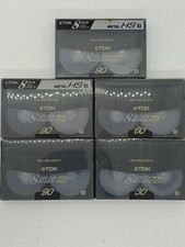 LOTTO 5X TDK 8MM HS METAL 30