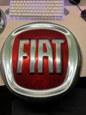 Insegna FIAT originale grande
