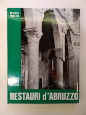 MARIO MORETTI-RESTAURI D'ABRUZZO-DE LUCA EDITORE-1972