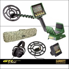 METAL DETECTOR GTI 2500 GARRETT PIASTRA 9.5" 12.5" SUPREME PACK CERCAMETALLI 
