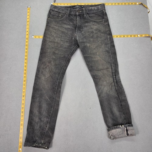 Jeans remix uomo nero conico - remix,