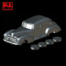 STL File - Hudson Commodore Super Six (1942) - Stampa 3D 1/87 64 43 32 24 18 ACME