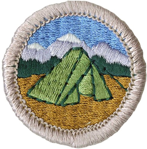 Bsa camping merit - merit, badge
