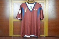 Maglia Jersey ITALIA Mondiali 2006 oro o rossa #1 GIGI BUFFON + Patch Mondiali