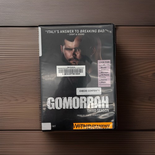 Gomorrah season disc dvd - 3,, 4-disc