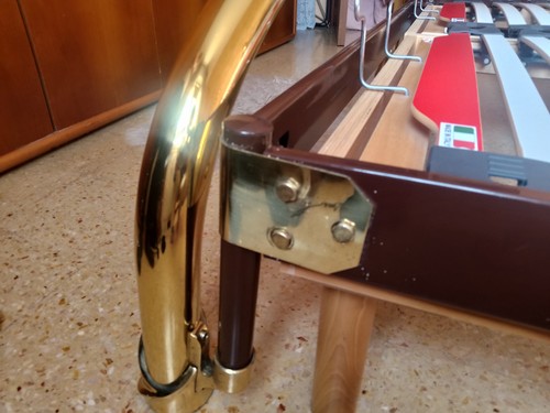Letto matrimoniale ottone - letto,