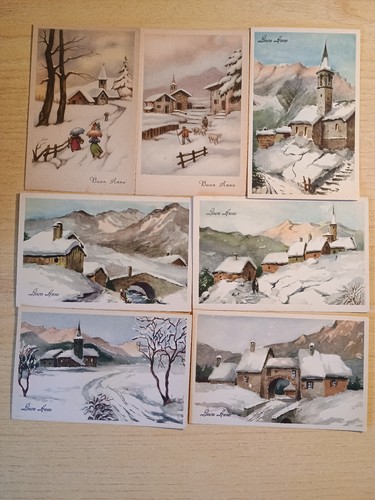 Serie cartoline vecchie - serie, 7