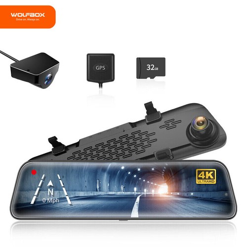 Wolfbox dash cam - dash,