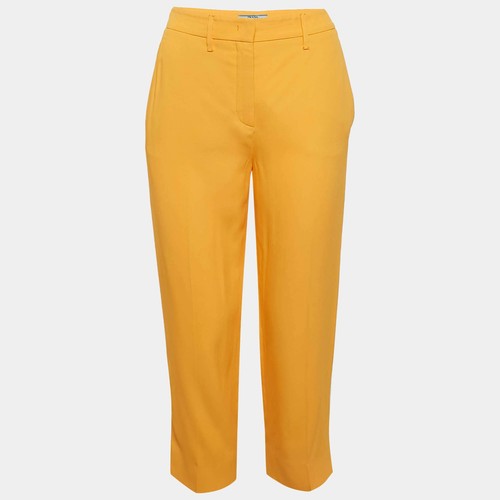 Pantaloni prada raso giallo - prada,