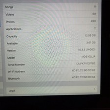 Apple iPad 4th Gen Retina 16gb