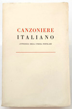 CANZONIERE ITALIANO ANTOLOGIA