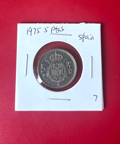 1975 ptas moneta spagnola - 1975, 5