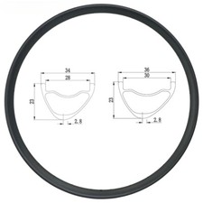  Cerchi Mtb Bici Carbonio 29er