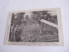 Verona - velivolo austriaco abbattuto - non spedita f. p.