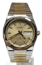 Orologio Eberhard HF automatic swiss watch all stainless steel vintage rare cloc