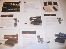 Brochure Revox Audiophile 1988