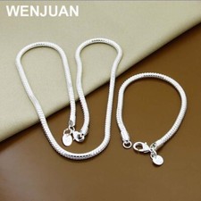 Set collana bracciale catena