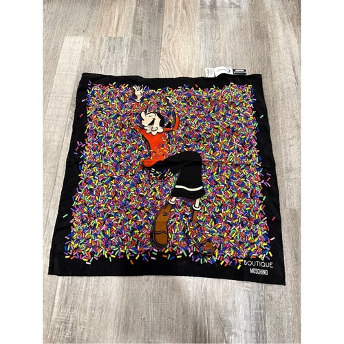 Sciarpa seta moschino - di,
